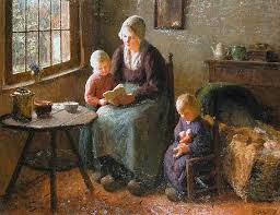 mother reading